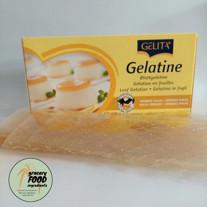 

Baru Gelatin Sheet 3 Lembar Halal / Gelatine Lembaran
