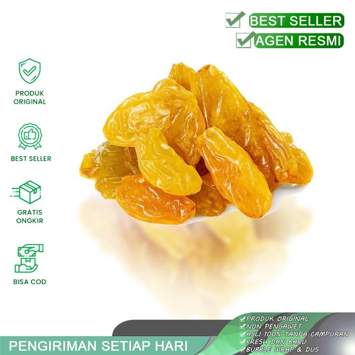

Baru Kismis Jumbo 500 gr - Buah Kering Segar