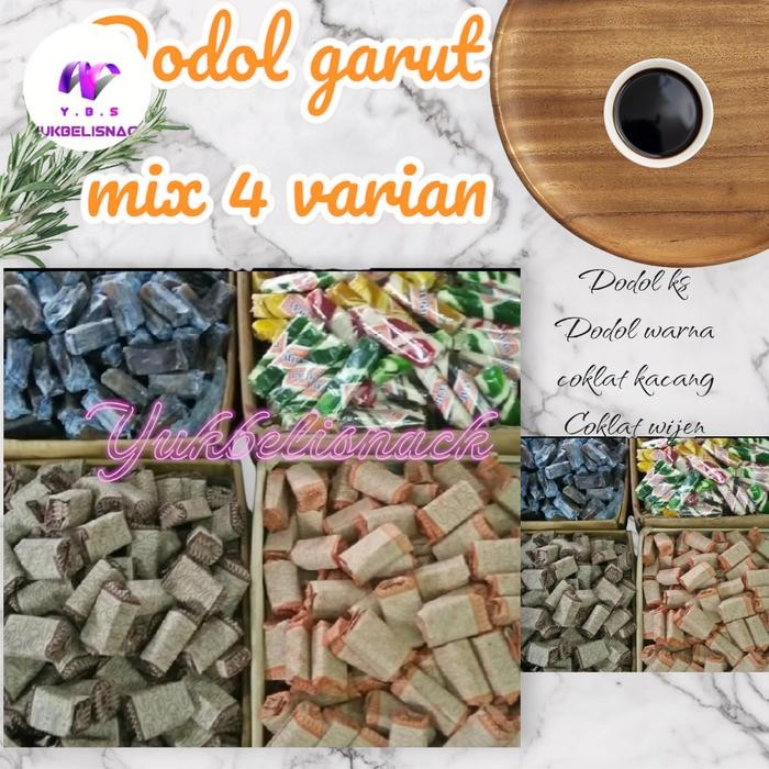 

Baru Dodol Garut 4 Varian 1kg - Oleh-Oleh Garut Lengkap