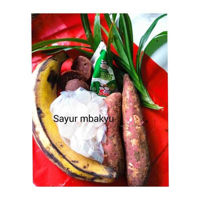 Baru Paket Kolak Kolang Kaling Ubi Merah & Pisang Tanduk