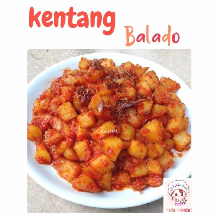 

Baru Kentang Balado Siap Saji 250gr Non Frozen