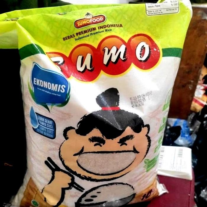 

Baru Beras Sumo 5kg Kemasan Hijau Asli