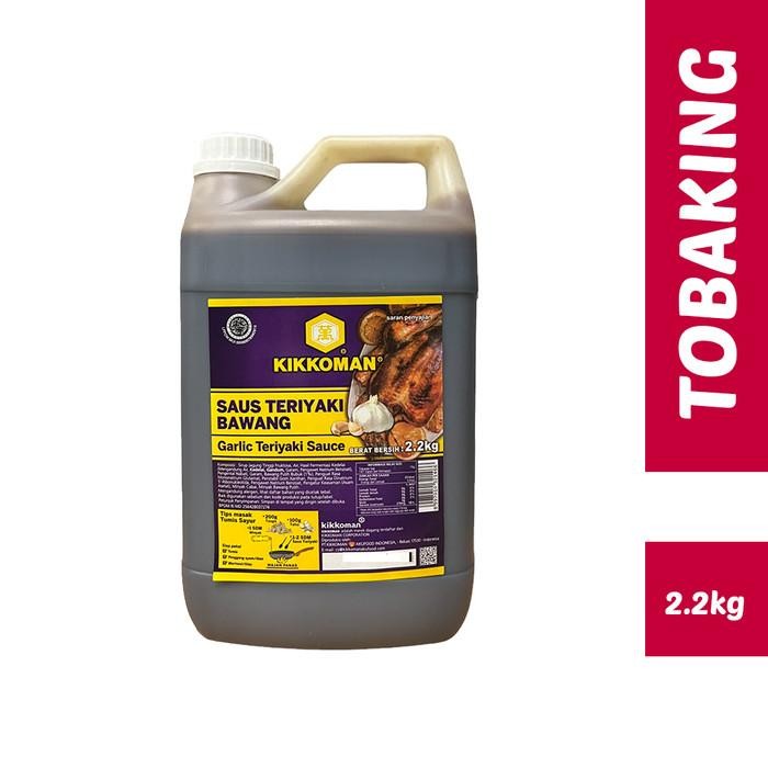 

Kikkoman Saus Garlic Teriyaki Bawang Jerigen 2.2 kg