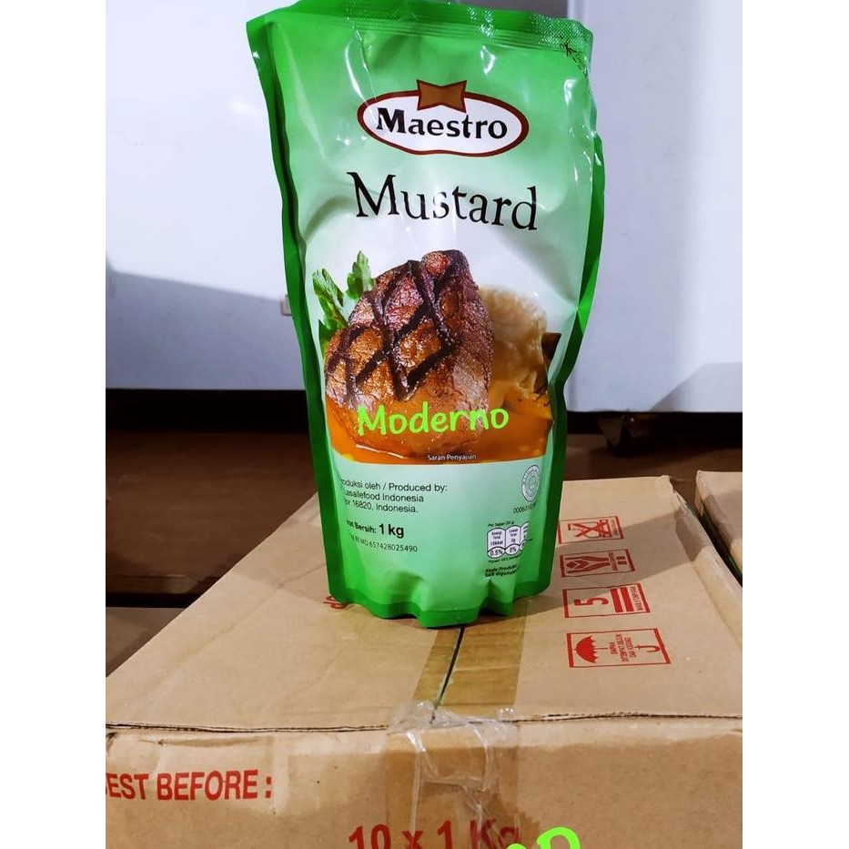 

Maestro mustard 1 Kg - Sedus isi 10 Pack