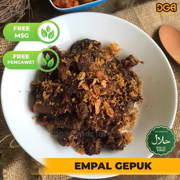 

Baru Empal Gepuk Daging Sapi Homemade Halal Tanpa MSG