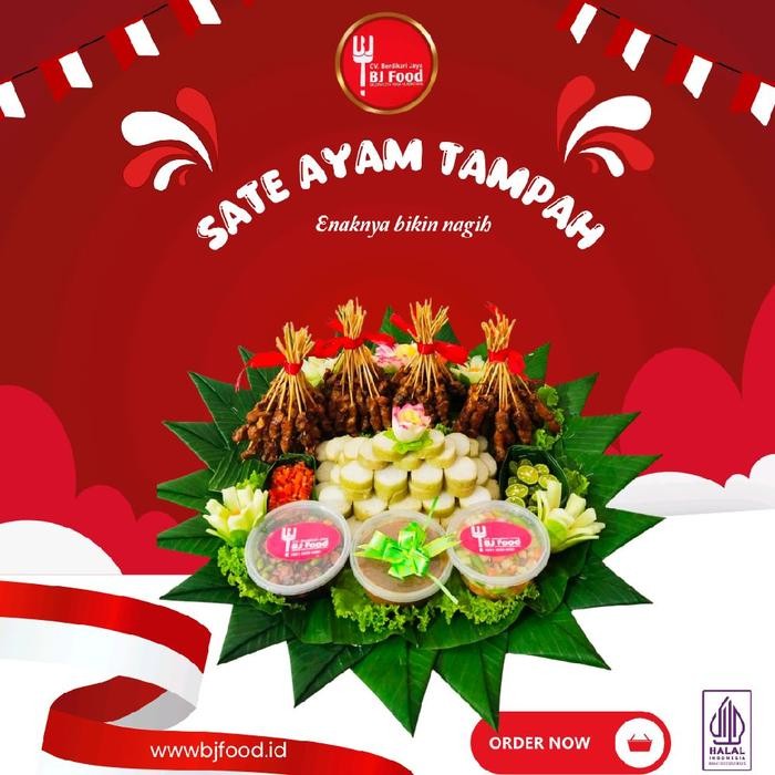 

Baru Paket Sate Ayam 10 Porsi BJ Food & Cake