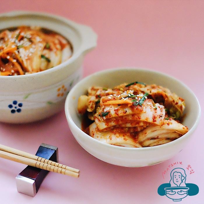 

Baru Kimchi Korean Side Dish 500gr - Makanan Korea Halal