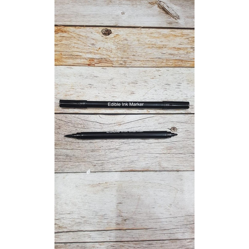 

Edible Pen Black 2 Pcs / Foodwriter Decorating Pen