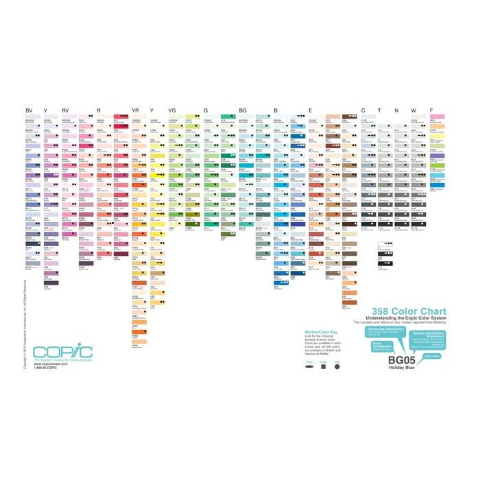 

Copic Sketch Marker Individual