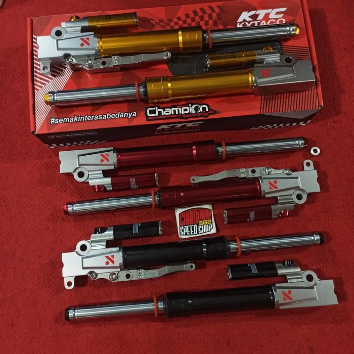 Suspension Shock Shockbreaker Depan KTC Kytaco SFF-05 Beat FI Karbu