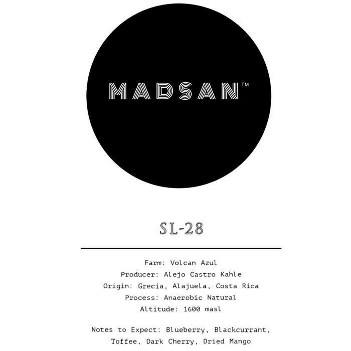 

Volcan Azul SL-28 Anaerobic Natural 120 gram