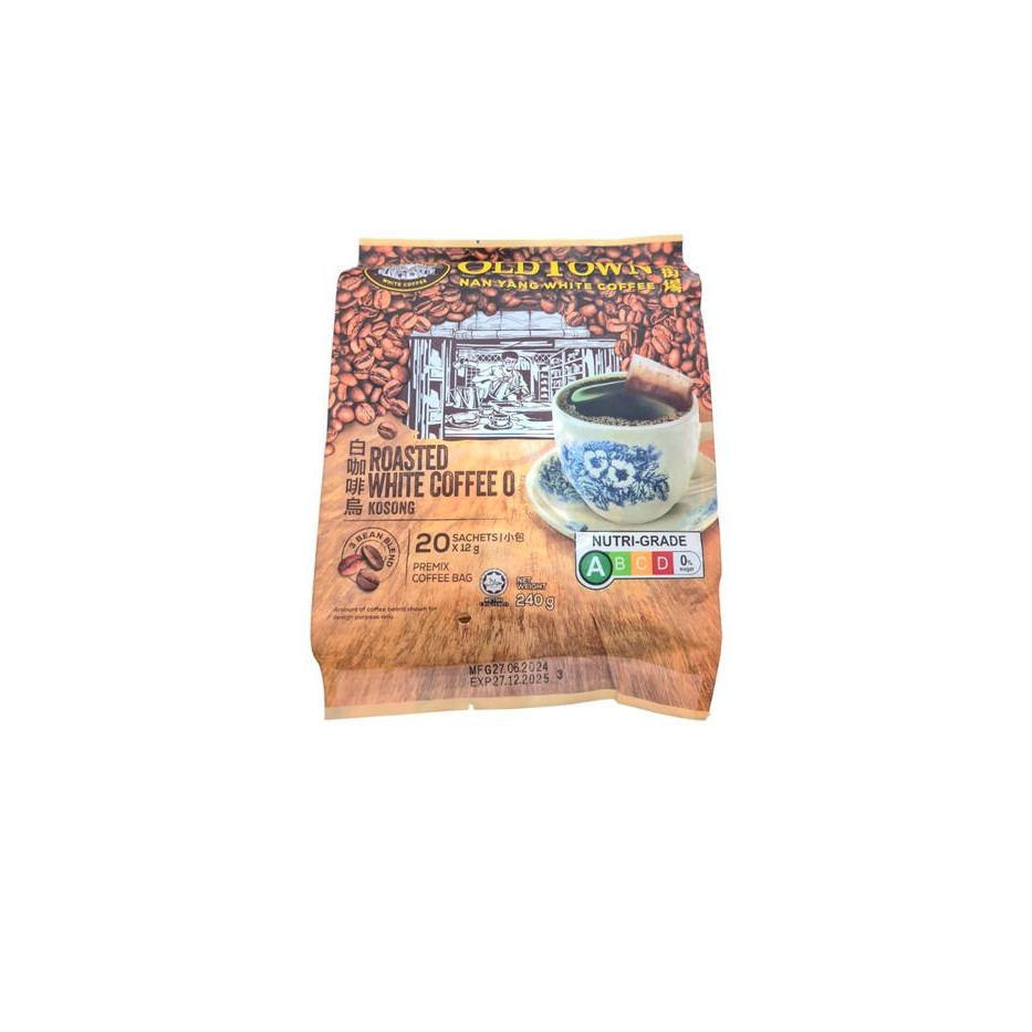 

Old Town Nan Yang Roasted White Coffee 0 Kosong