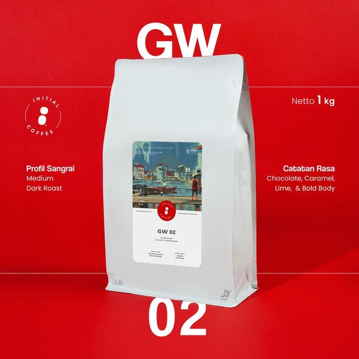 

Biji Kopi GW 02 Blend Initial Coffee 1 kg