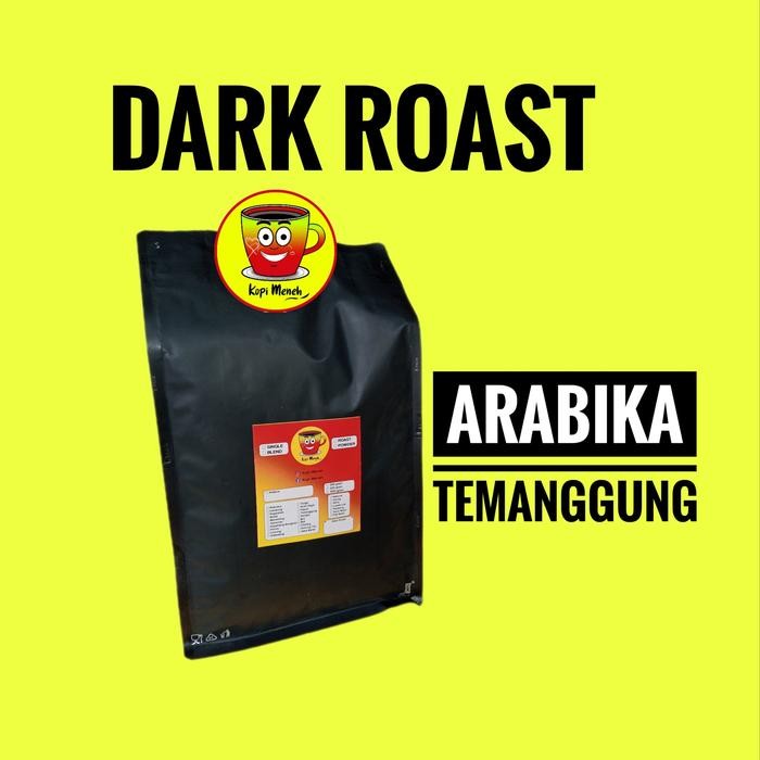 

Kopi Arabika Temanggung DARK ROAST 1Kg Basic Blend, Vietnam Drip, Kopi Susu, Kopi Tarik, Tubruk.