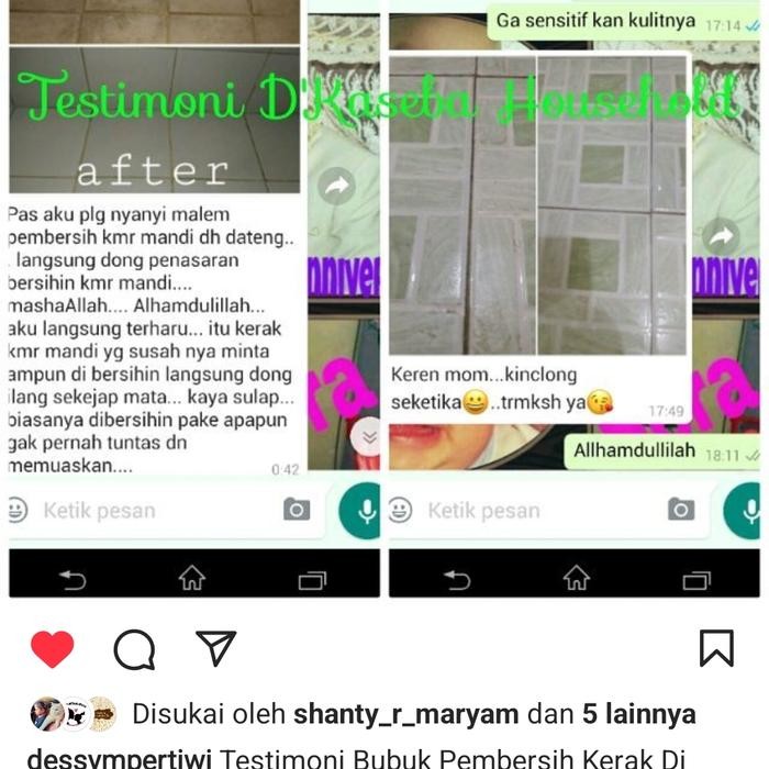 BUBUK PEMBERSIH KERAK KAMAR MANDI