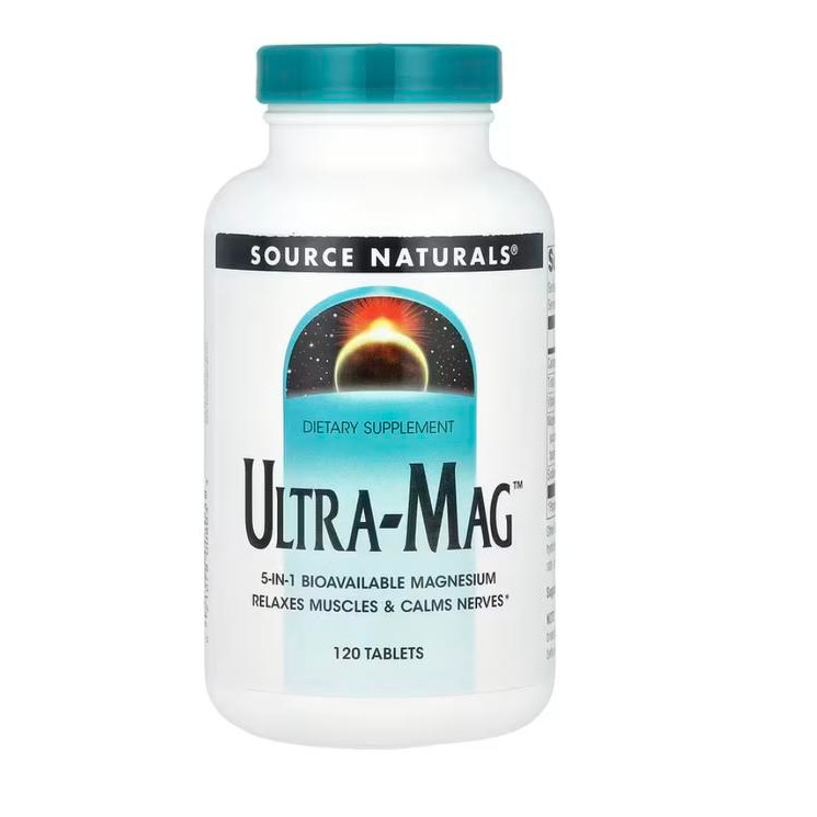 Source Naturals, Ultra-Mag, 120 Tablets