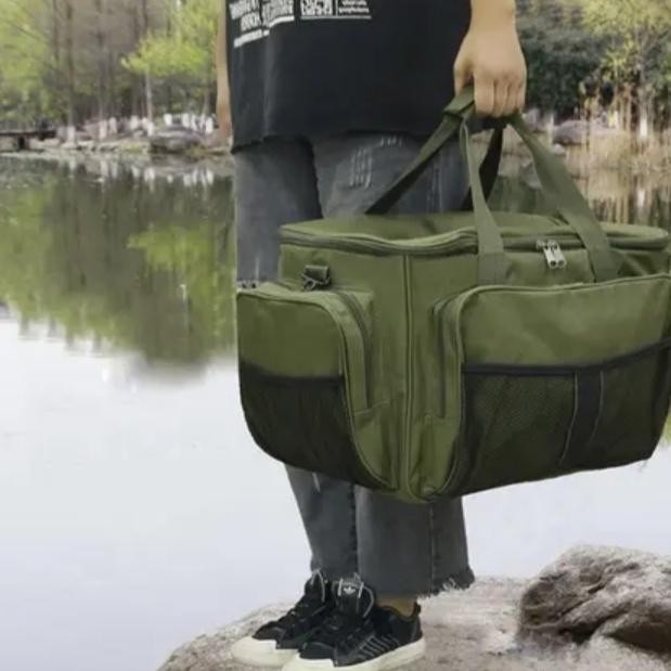 Tas Alat Pancing/Tas Peralatan Memancing/Tas Reel Pancing Besar Jumbo