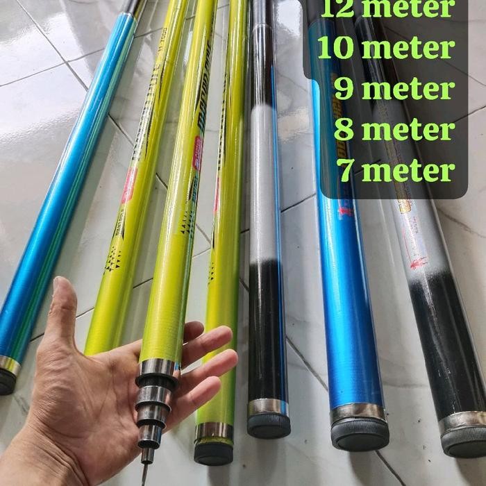 Joran Tegek Pulut Burung Cari Kroto Joran Pancing Ikan Gabus Kaku Solid Tongkat Bendera Panjang 12