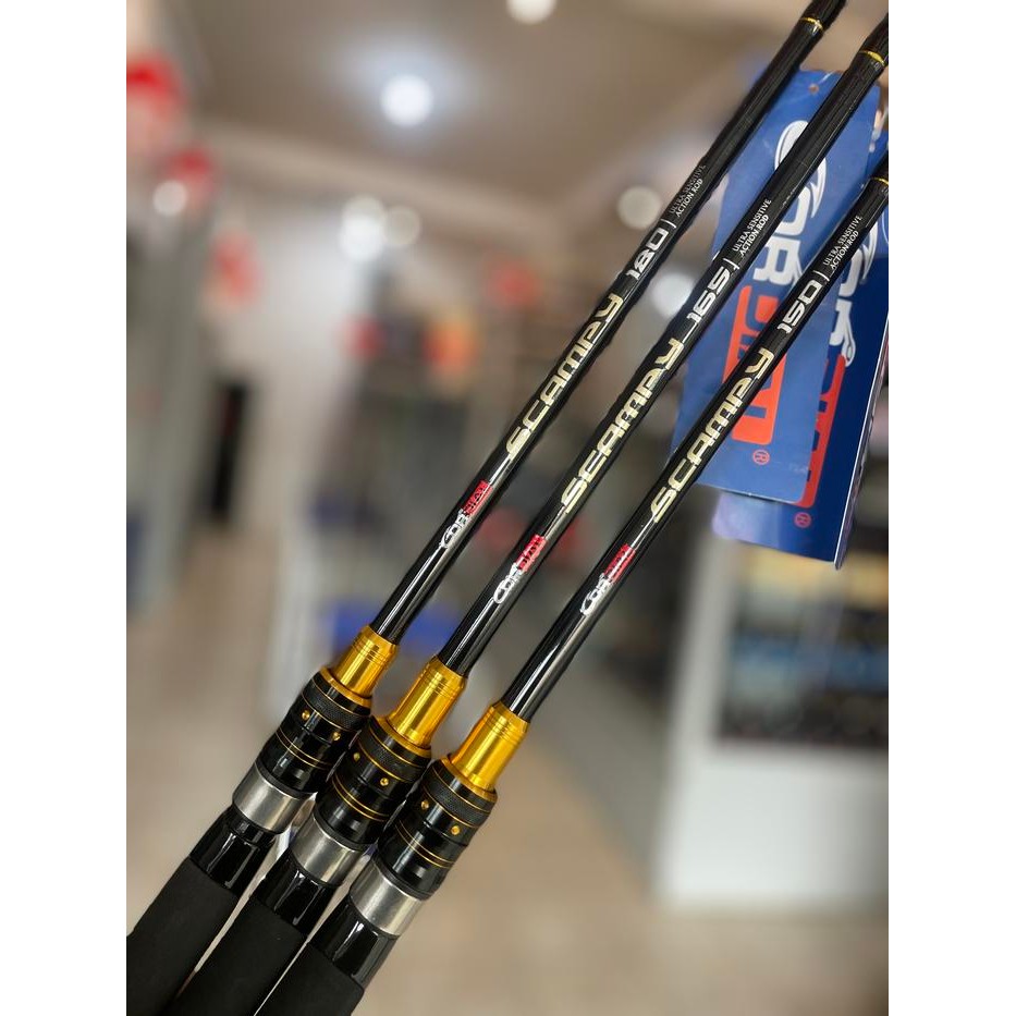 Joran Udang Carbon Cordial Scampy Japan Style Stik Pancing Udang Karbon