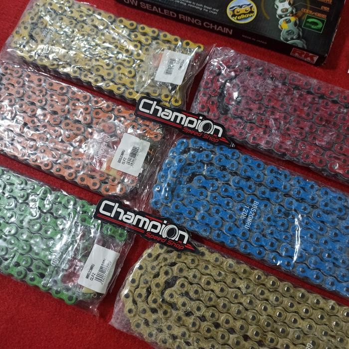 RANTAI RK TAKASAGO CHAIN 520 MRU UW-RING NEW NINJA 250FI 2018 Z250