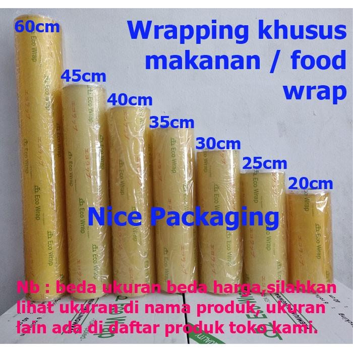 (Allthebest) Plastik wrapping makanan / food wrap uk 60cm