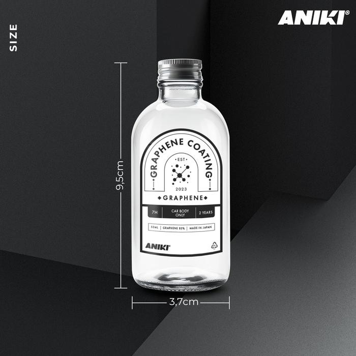 ANIKI Graphene Coating 7H 50 ml, Nano Ceramic Graphen Coating Mobil