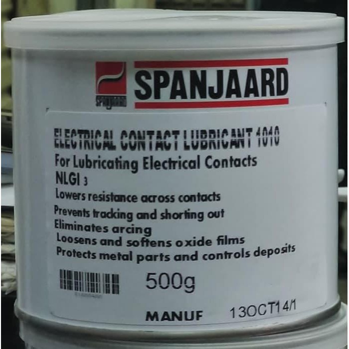 Spanjaard electrical contact lubricant 1010 grease