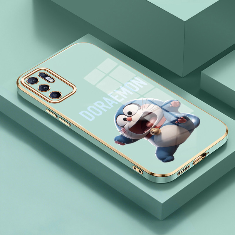 Casing Untuk OPPO Reno 6 4G Reno 6 5G Case Casing HP Kasing pola Kucing lucu Kesing Silikon Softcase