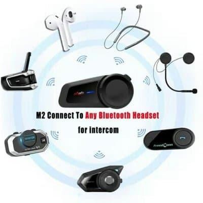 INTERCOM MAXTO M2 BLUETOOTH HELM INTERCOM MAXTO 6 RIDER ORIGINAL