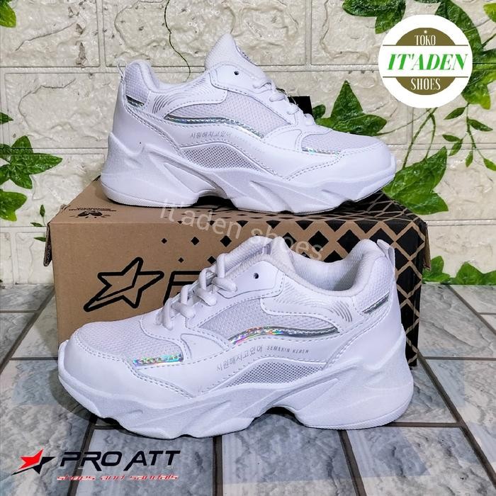sepatu anak perempuan Pro ATT LIP 504 Putih Putih 33-36