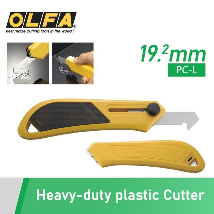 

ID PEMOTONG ACRILIC HEAVY DUTY PLASTIC LAMINATE ACRYLIC CUTTER PC-L OLFA