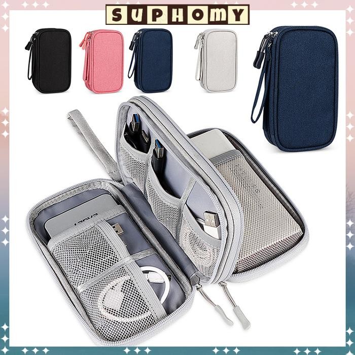 

ID ORGANIZER BAG /TAS POWER BANK/ TAS HANDPHONE / TRAVEL ORGANIZER / TRAVEL BAG / POUCH KABEL
