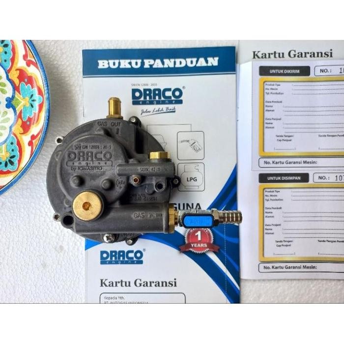 KONVERTER KIT LPG/REDUCER DRACO ENGINE by TOMASETTO ITALI (High Preasure) Model AT10