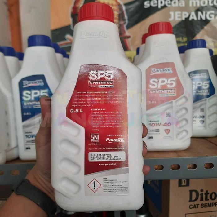 Panaoil SP5 10W-40 Fully Synthetic Oli Mesin