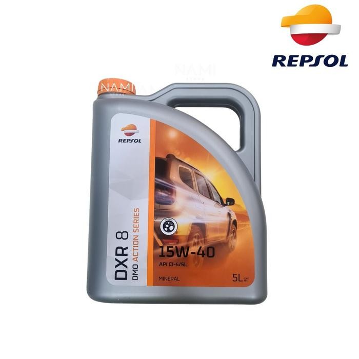 *REPSOL DXR8 15W40 (1L)* Oli Mesin Mobil Diesel - Original