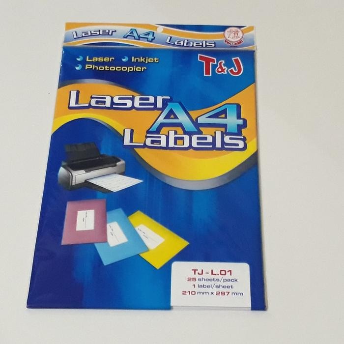 

KOIC Label Tom & Jerry Ukuran A4 Tj -L.01 / Laser A4 Tom & Jerry
