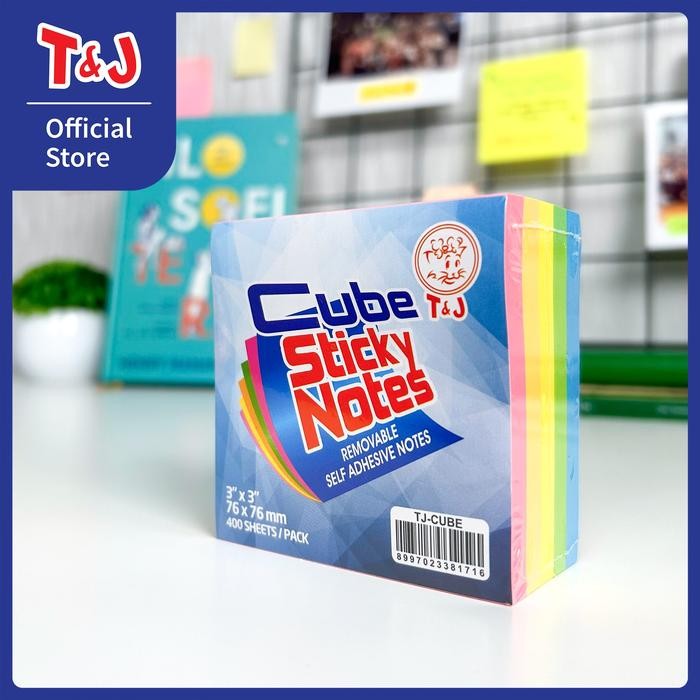 

KOIC T&J Labels Sticky Notes Tj - Cube