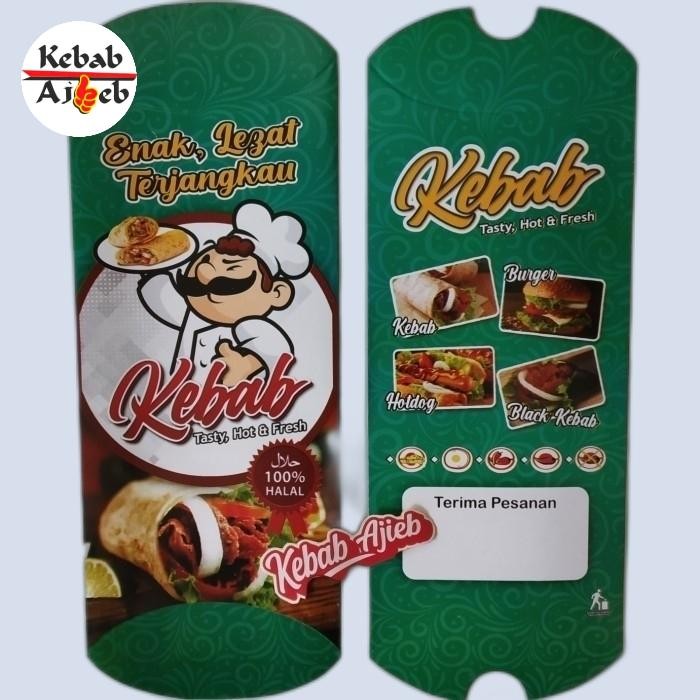 

KOIC Dus Kebab Kecil Isi 100 Karton