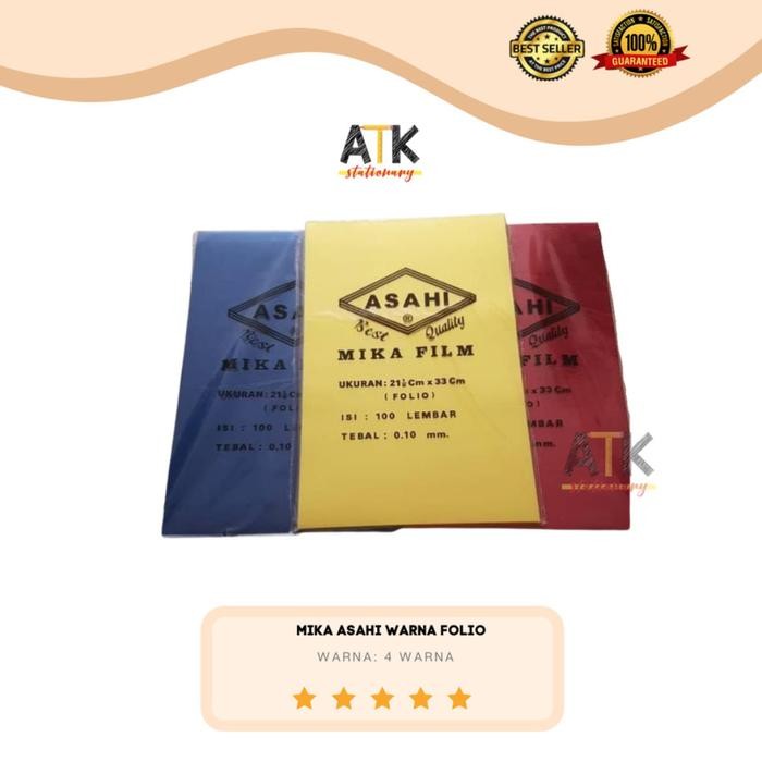 

KOIC Mika Jilid Film Warna Asahi Folio Atk