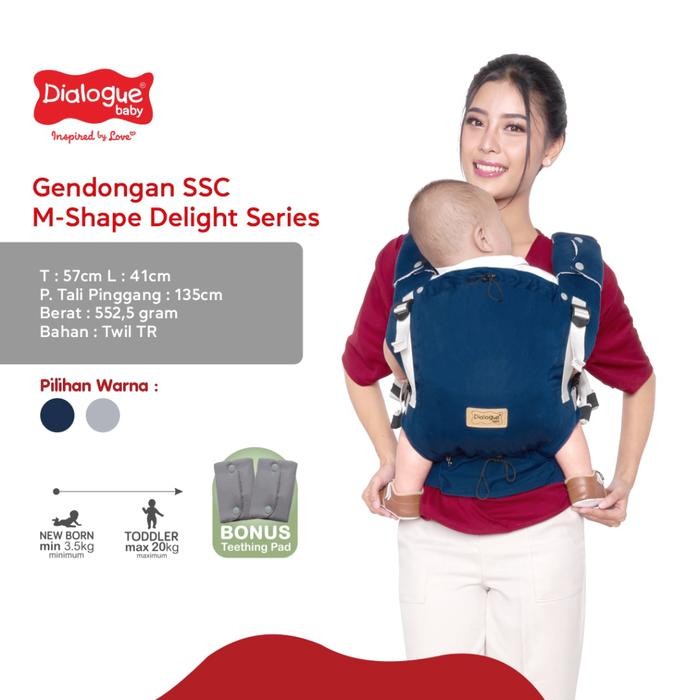 dialogue baby gendongan bayi ssc m shape delight series terlaris