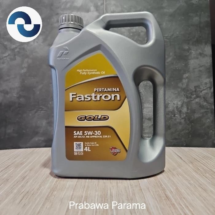 Oli Pertamina Fastron Gold 5w-30 4 Liter/1 Galon