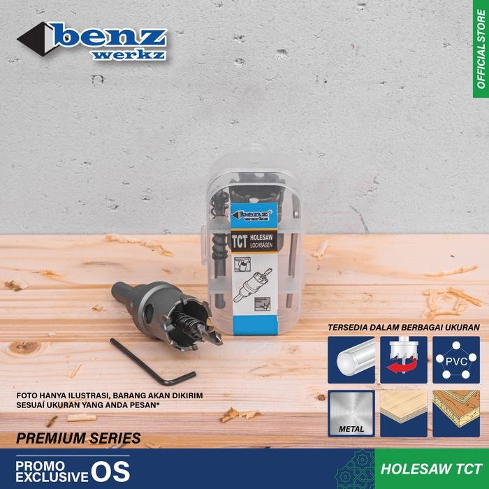 Orion - Mata Bor Holesaw Tct 13Mm / Mata Bor Plong Metal Besi By Benz Werkz