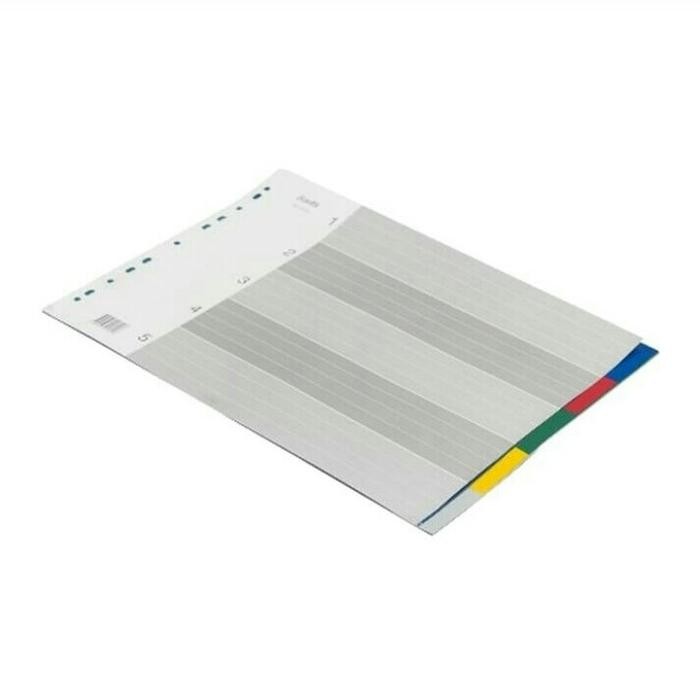 

Promo Divider A3 Landscape Colour Plastik 5 Pages Bantex 6018