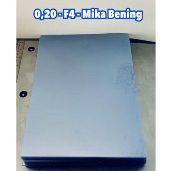 

Promo Cover Plastik Mika Jilid Bening Transparan A4 F4 Tebal 0.20Mm 1 Pack