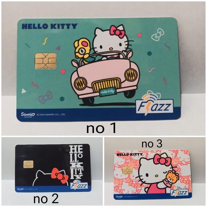 Terbaru Flazz Gen 2 Hello Kitty - Kartu Custom