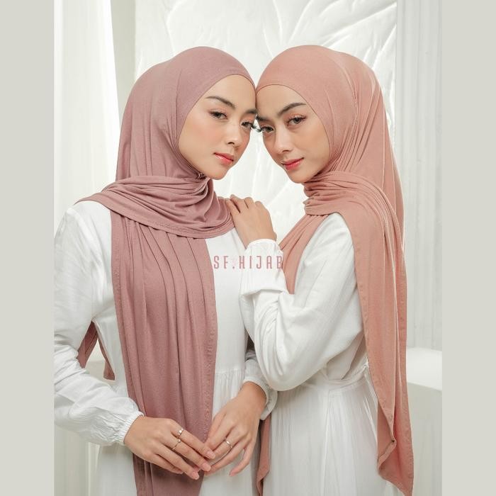 SF HIJAB - Hijab Pashmina Oval Rayon