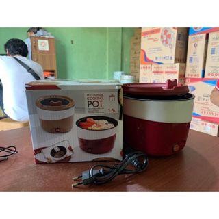 Bisa E-Faktur Panci Listrik Multifungsi Electric Cooking Pot 1,5 Liter 1,8 Liter