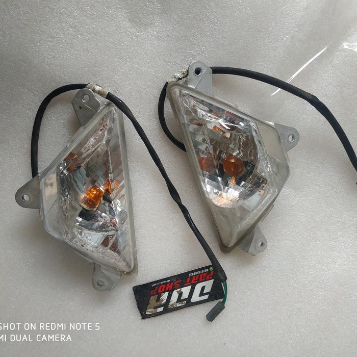 Lampu Sein Riting Depan Ninja 250 Fi Old Original Bekas