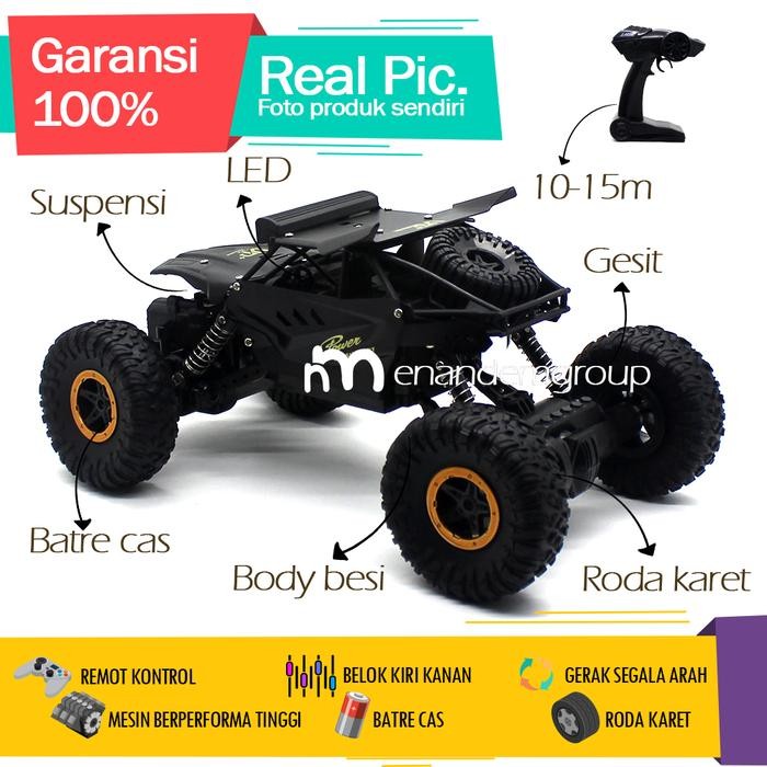 Mainan Mobil Offroad Remot Kontrol RC Climbing Rock Crawler Besar