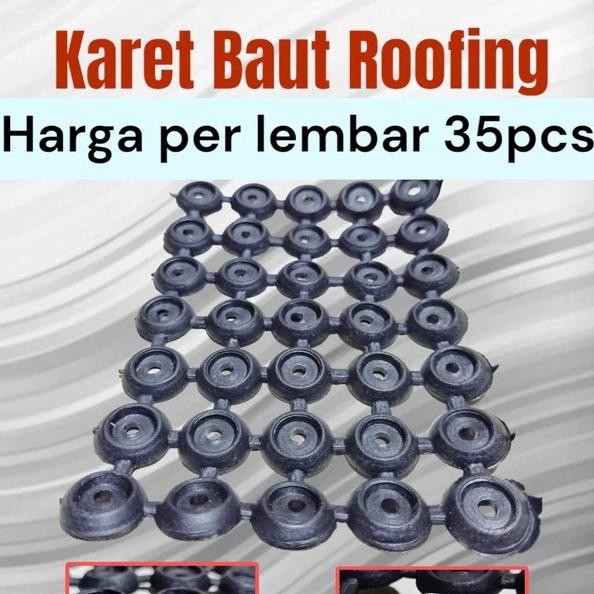 PJ Karet Baut Drilling / Seal Baut Roofing Anti Bocor